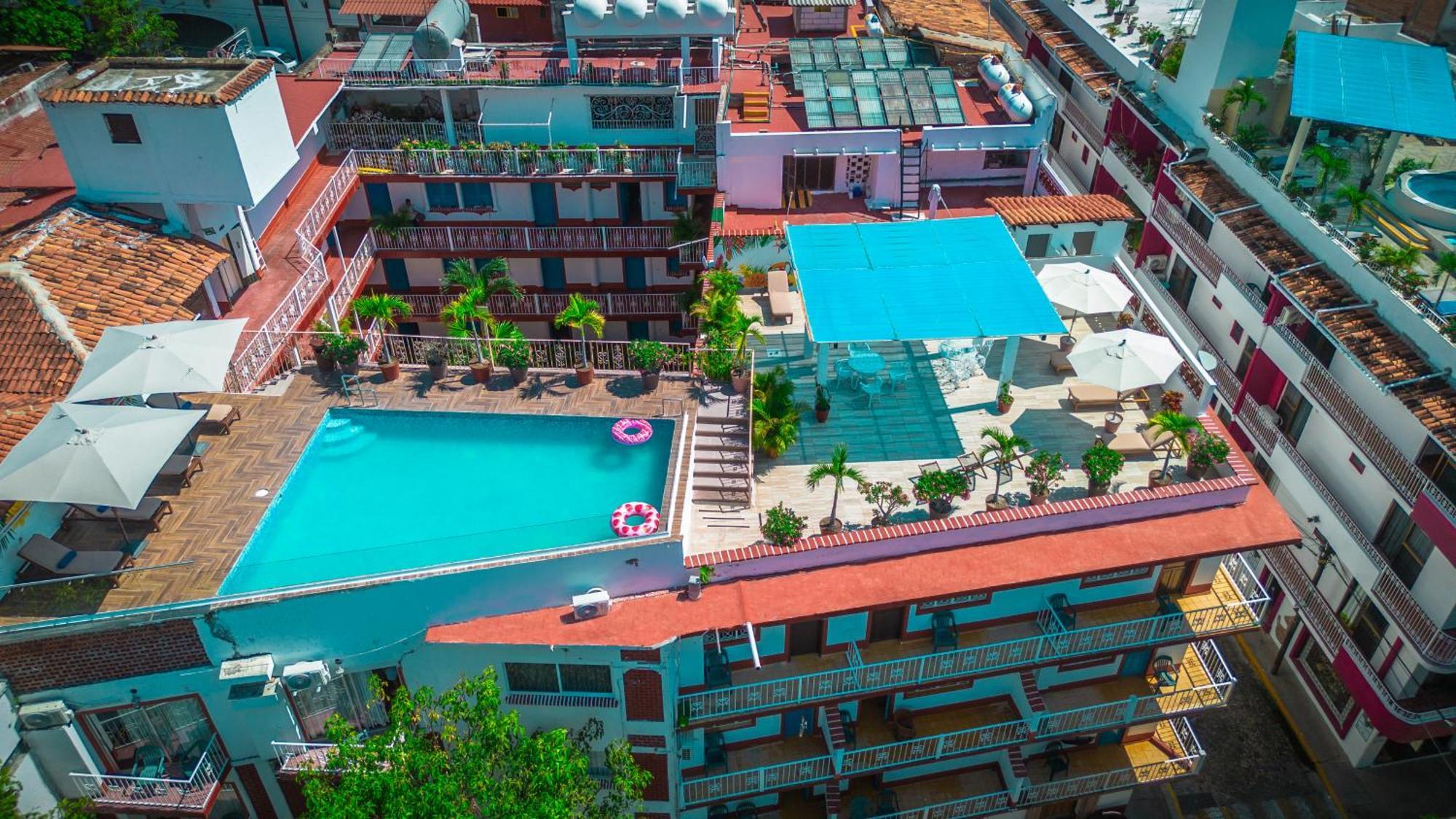 Hotel Encino Malecon Centro Puerto Vallarta Ngoại thất bức ảnh