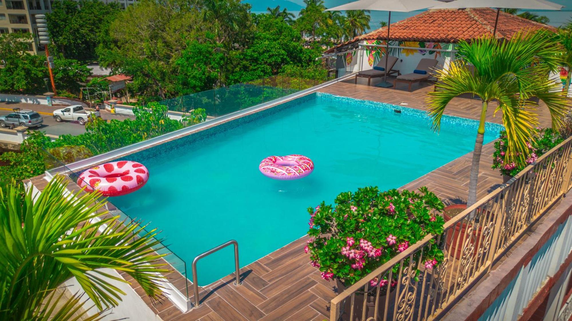 Hotel Encino Malecon Centro Puerto Vallarta Ngoại thất bức ảnh