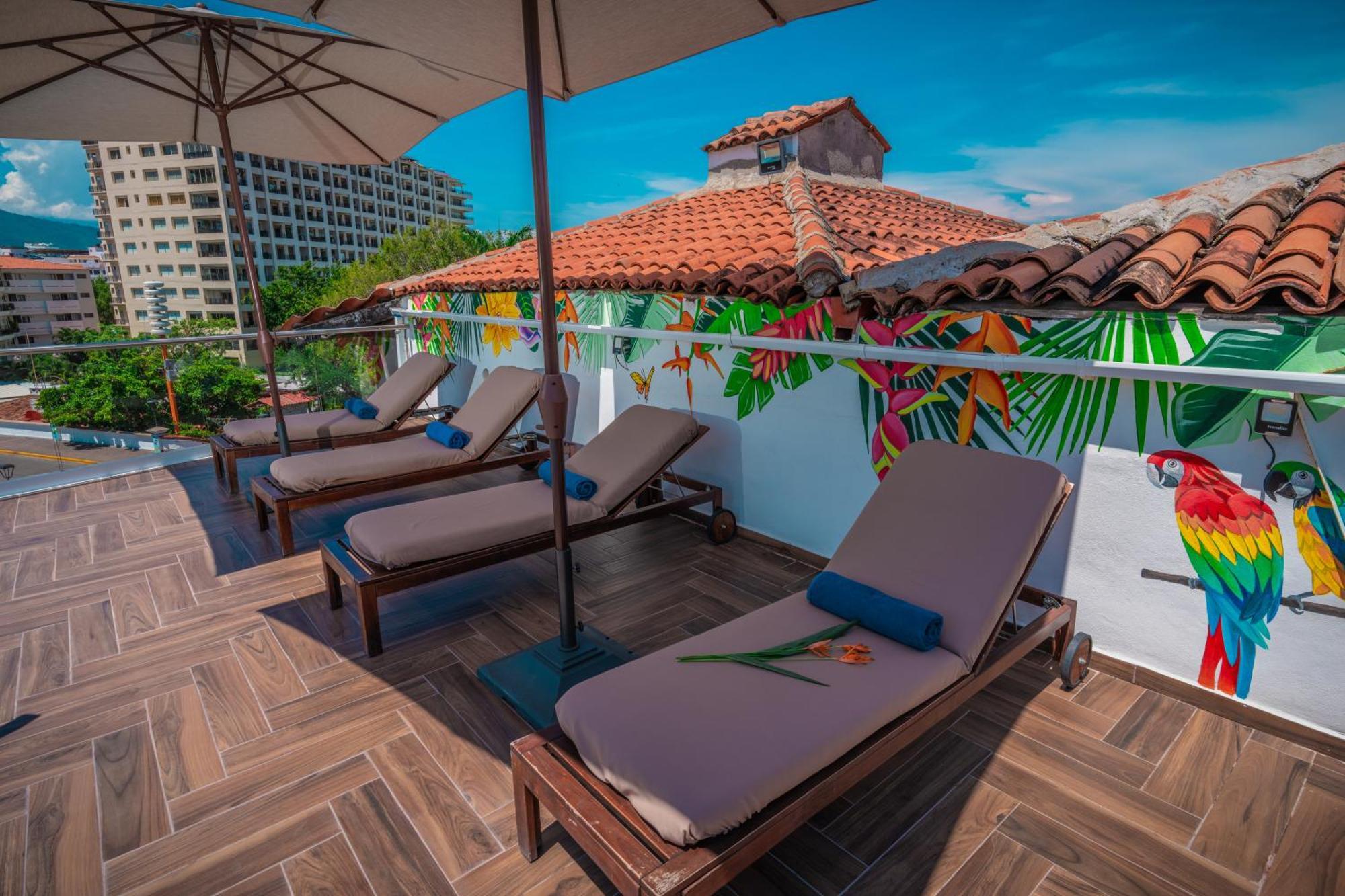 Hotel Encino Malecon Centro Puerto Vallarta Ngoại thất bức ảnh
